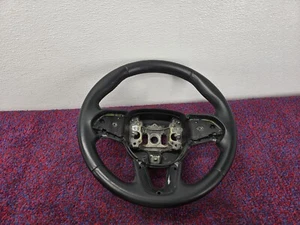 DODGE CHARGER SXT 3.6L 15-23 OEM LEATHER STEERING WHEEL - Picture 1 of 12