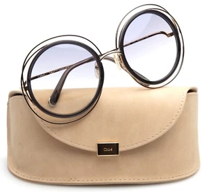 New Chloe CE120S 731 Gold Sunglasses 58-23-135mm B62mm Italy - Picture 1 of 10