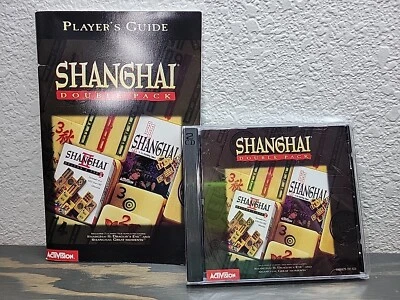 Shanghai Double Pack I and II PC CD-ROM Windows Activision New Sealed - Image 1 of 4
