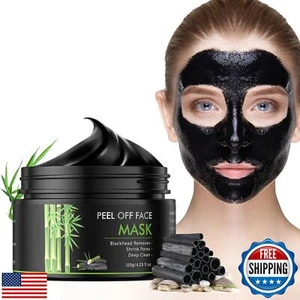 BYOTOUTY Peel Off Face Mask for Women and Men, Charcoal Face Mask for Blackhe - Picture 1 of 5