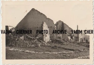 Old Poland Photo Original WWII Ruins of Poland  - Picture 1 of 2