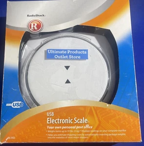 RADIO SHACK 26-950 USB Electronic SCALE 🆕 in Open Box - Picture 1 of 6