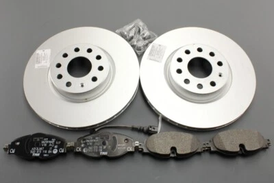 Genuine VW Golf GTI R Audi S3 SEAT brake disc and pad kit (front) 8V0698302C - Image 1 of 2
