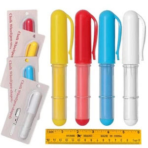 Fabric Chalk Markers for SewingQuiltingCrafting|Erasable Tailor Chalk|Work on... - Picture 1 of 7