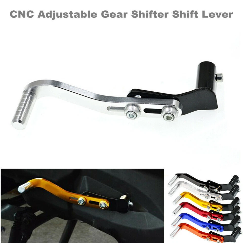 Palanca de cambios ajustable para motocicleta para ATV Dirt Pit Bike Universal Foto 1 de 4