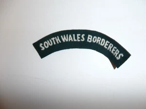 e2454p WW 2 British South Wales Borderers Glider Regiment pair C11A11 - Picture 1 of 3