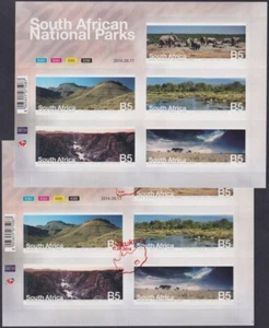 SOUTH AFRICA - 2014 South African National Parks sheetlet (MNH) + free CTO - Picture 1 of 1