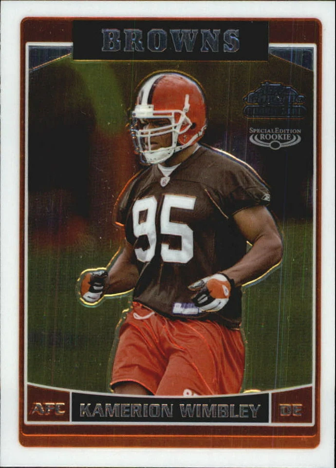 2006 Topps Chrome Special Edition Rookies Football Card Pick - Image 1 of 1
