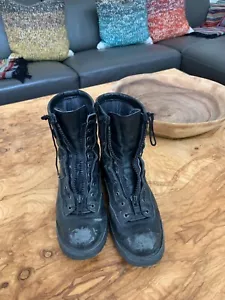 Danner Acadia 8'' 21210 Gore-Tex Black Combat Boots w/Zipper USA Mens Size 11.5 - Picture 1 of 8