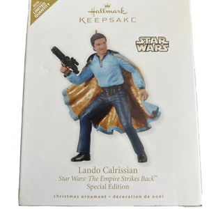 Hallmark Ornament 2010 Star Wars Lando Calrissian Special Edition New in Box - Picture 1 of 5