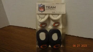 Juego de 2 botas de bebé Chicago Bears tallas 0-3 meses - Imagen 1 de 3
