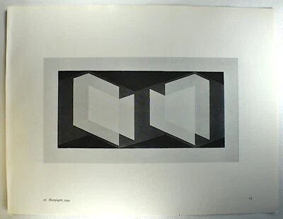 JOSEF ALBERS: EL LIBRO DE LOS AÑOS AMERICANOS DE ESTATE OF SEWELL SILLMANN, 1965 Foto 1 de 3