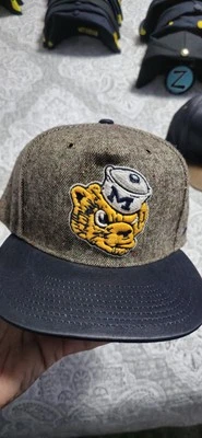 New Michigan Wolverines Strapback Cap Hat - Image 1 of 4