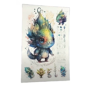 Accio/Magic Delivered Harry Potter Underwater Plant Magical Creatures Print - Picture 1 of 1