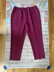 PANTALONI BLAIR TG 2XL rosa bacche elasticizzati Grandmacore Cottagecore - Foto 1 di 3