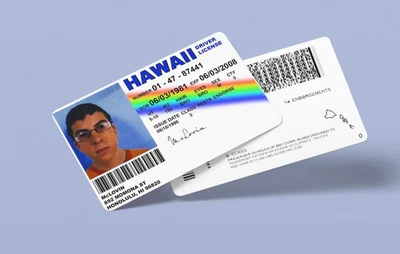 McLovin Superbad Novelty Driving License ID Card Replica (Film Prop) - Image 1 of 4