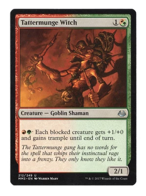 MTG-Tattermunge Witch-Modern Masters 2017-212-LP-NonFoil - Image 1 of 2