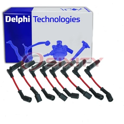 Juego de cables de bujía Delphi para Chevrolet Express 1500 2008 5,3 L V8 encendido lj Foto 1 de 4