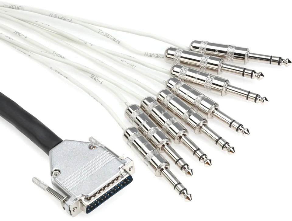 Pro Co DA88BQ-10 8-channel DB25 to 1/4-inch TRS Male Audio Snake - 10 foot - Image 1 of 1