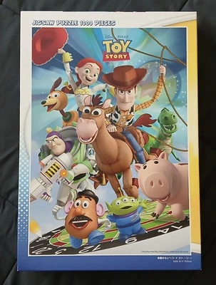 Tenyo Disney Pixar Toy Story to My Friends 1000 Pc Jigsaw Puzzle COMPLETE RARE - Image 1 of 4