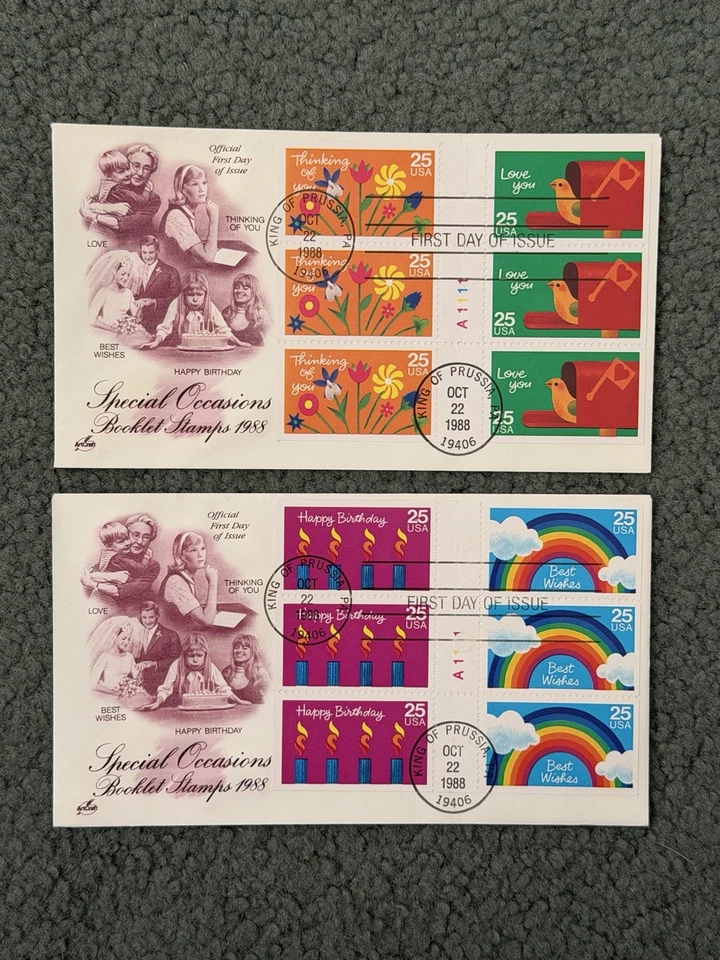 Special Occasions - Scott 2396a 2398a - 2 First Day Issue FDCs - Image 1 of 1