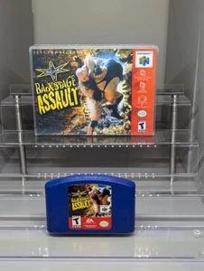 WCW Backstage Assault Nintendo 64 N64, 2000 - Picture 1 of 2