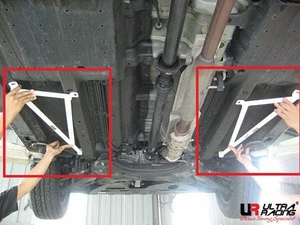 Front Lower Side Bar For 2010-2015 HYUNDAI TUCSON IX35 KIA SPORTAGE Ultra Racing - Picture 1 of 6