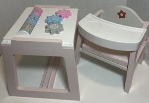 Für 15 "'Bitty Baby Puppe American Girl wandelbarer Hochstuhl & Spieltisch - Bild 1 von 11