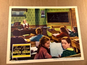 Queste tre rare carte originali '36 Lobby Oberon Hopkins McCrea - Foto 1 di 8