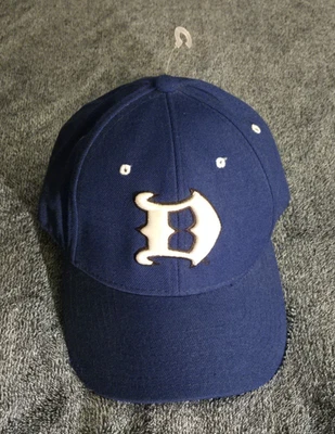 Vintage Duke Blue Devils Wool Blend Fitted Hat Cap Size 7 3/8 Zephyr - Image 1 of 4