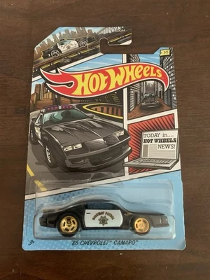 Chevrolet Camaro HW Police Series Highway Patrol 85 Hot Wheels Foto 1 de 4