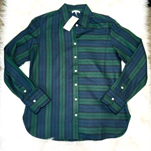 CAMISA ABIGARRADA HINSON WU MARGOT MANGA 3/4 BLACKWATCH TALLA S ESTILO 1610555 - Imagen 1 de 4