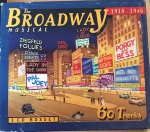 Various - The Broadway Musical 3CD Box Set VGC LOOK!! Artists & Tracks listed - Picture 1 of 2
