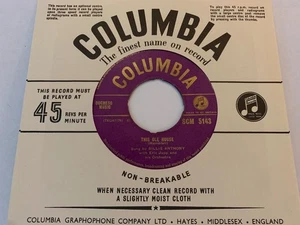 BILLIE ANTHONY This Ole House ROCKABILLY 1955 RARE UK Gold Columbia SCM5143 VG+ - Picture 1 of 2