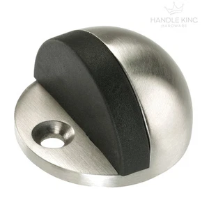 Ovaler Bodentürstopper aus gebürstetem Edelstahl X2840S - Bild 1 von 1