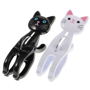 Cat Clothes Photo Clips Non Slip Cat Kitten Design Laundry Hangers Craft Clips - Foto 1 di 14