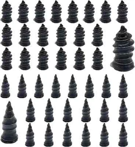40Pcs Tire Repair Rubber Nail, Rubber Screw Tire Plugs Self-Service Vacuum Tire - Picture 1 of 7