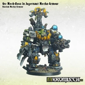 Kromlech Orc Mech-Boss in Kustom Mecha-Armour New - Picture 1 of 8
