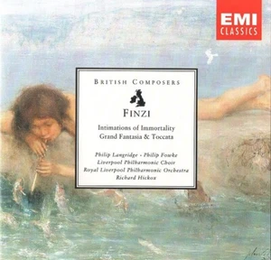 Finzi - Intimations Of Immortality • Grand Fantasia & Toccata (CD 1993) Hickox - Picture 1 of 2