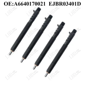 4 Pcs Diesel Injector A6640170021 EJBR03401D For Ssangyong Actyon Kyron~ - Picture 1 of 3