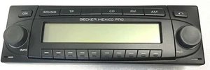 Bedienteil komplett Becker Mexico Pro MP3 BE 7930 ( Mobilteil+Fix ) Display GELB - Bild 1 von 4