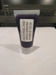 CAL'S UNIVERSAL REEL AND DRAG GREASE (PURPLE) 15 GRAMS (0.5 OZ.) TUBE - Picture 1 of 2