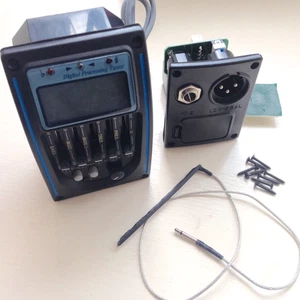 LC-5 5 Bands Acoustic Guitar Preamp EQ LCD Tuner Piezo Pickup Equalizer System - Picture 1 of 7
