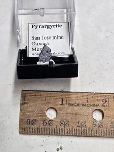 Beautiful Pyrargyrite thumbnail specimen - Picture 1 of 2