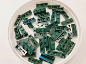 50x - Lego - Dark Green Plate 1 x 3 (3623) new - Picture 1 of 1