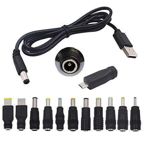 Senven-13PcsAdattatore universale DC-CA Connettore DC 5,5 x 2,1 mm per (P1h) - Immagine 1 di 1