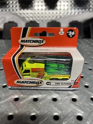 MATCHBOX WINDOW BOX 2001 #26 Of 75 FIRE FLOODER NIP TH LOGO - Image 1 of 4