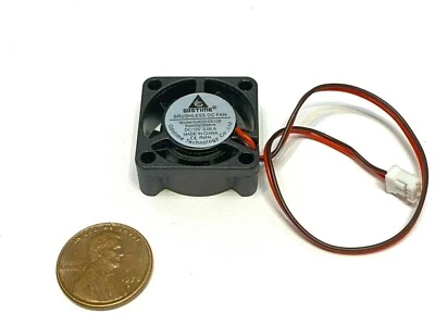1 GDStime 25mm Mini Cooling Fan 2510 2pin DC Small Micro 12v WD - Image 1 of 2