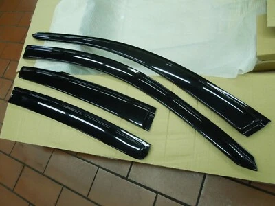 Visera de ventana de lluvia estilo fábrica protector contra la intemperie para Nissan Versa Note 2014-2019 Foto 1 de 4