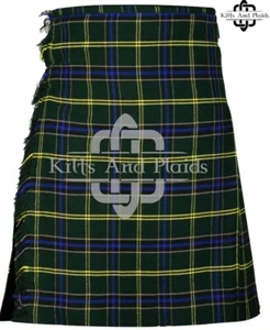 US Army Tartan Scottish 8 Yard Kilt - Traditional Highlander Kilt for Men - Picture 1 of 1